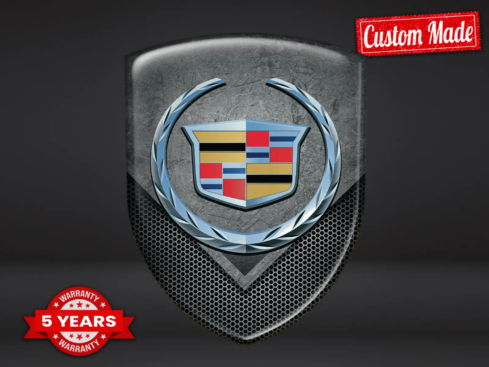 Cadillac Autofenstersticker Robust Universal Hochwertig ST